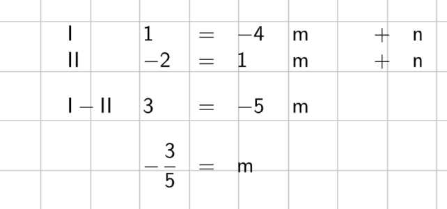 Ü Geradengleichung ermitteln (Ma 8)