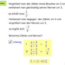 Ü Aufstellen linearer Gleichungssysteme (Ma 8)