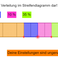 Streifendiagramm einstellen (Ma 7)