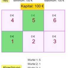 Simulation eines Glücksspiels (Ma 8)