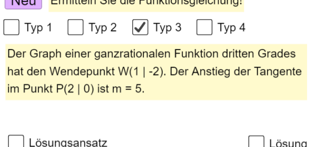 Rekonstruktion von Funktionen (Ma 11)