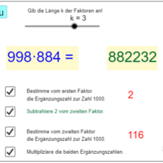 Ungewöhnliche Multiplikation