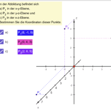 Punkte in Koordinatenebenen ermitteln (Ma 13)