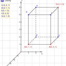 Eckpunkte eines Quaders ermitteln (Ma 13)