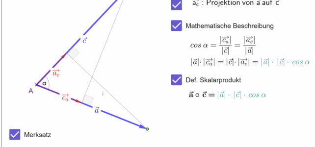 Def. Skalarprodukt (Ma 13)