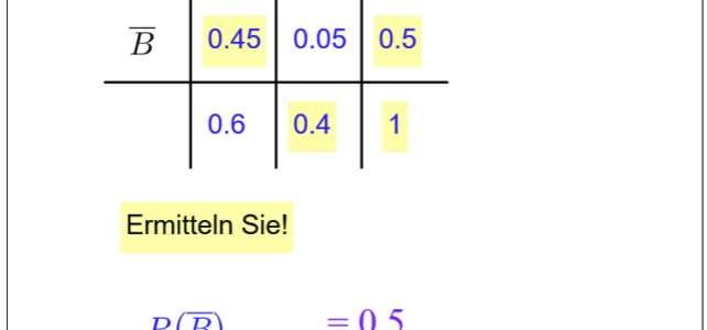 Ü Vierfeldertafel (Ma 12)